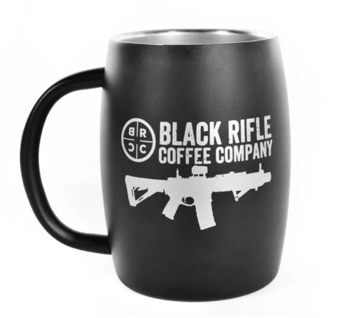 BRCC "Coffee or Die" Brushed Black Mug