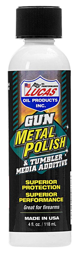 Lucas Gun Metal Polish - 4oz