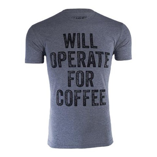 [(A)BRCC-CAN-1032-XL] BRCC Will Operate for Coffee Shirt - Extra Large