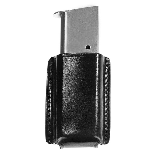 [(A)GALC-CONMC26B] Galco Black Leather Concealable Magazine Pouch - Single Stack 1911