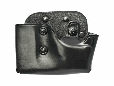 [(A)GALC-MCP22B] Galco MCP COP Mag Cuff Black Leather Paddle - 9mm/.40/.357 Magazines similar to Glock